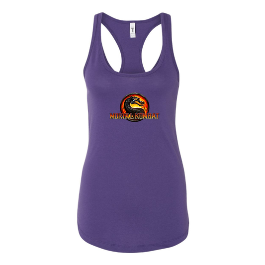 Women's Mortal Kombat Game Racerback Tank Top