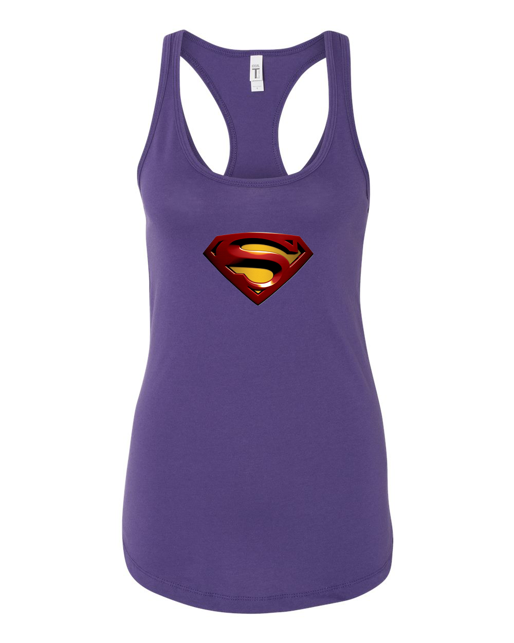 Women's Superman Superhero Racerback Tank Top