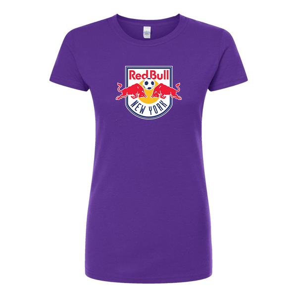 Women's New York Red Bulls FC Round Neck T-Shirt