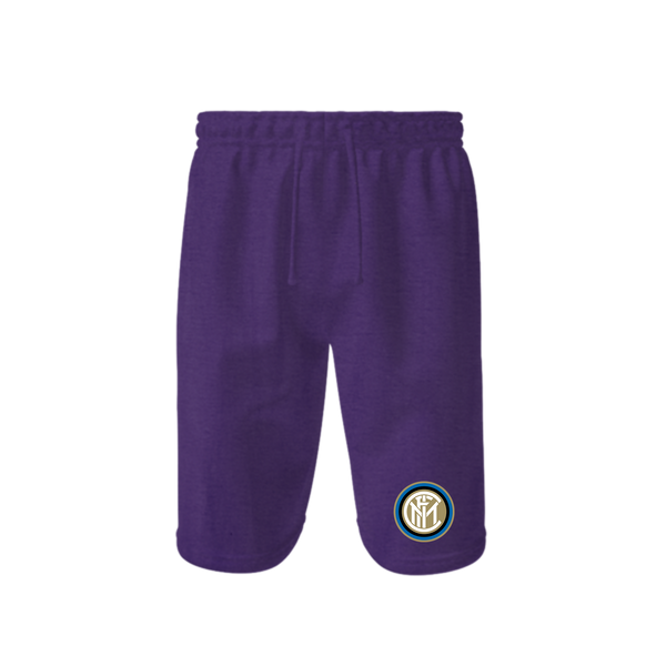 Men's Inter Milan Soccer Athletic Fleece Shorts