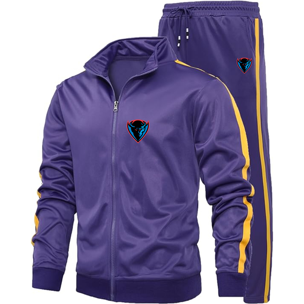 Men's DePaul Blue Demons Dri-Fit TrackSuit