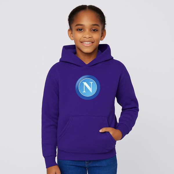 Youth Kids Napoli FC Pullover Hoodie