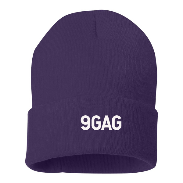 9gag Logo Beanie Hat