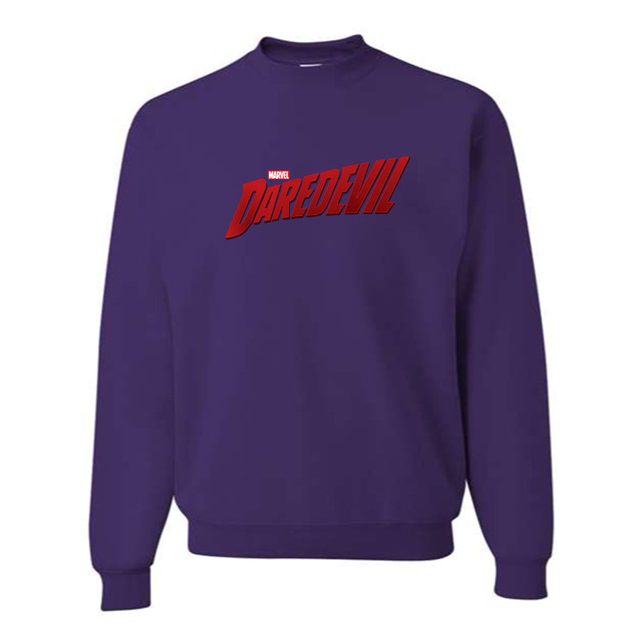 Men's Daredevil Marvel Superhero Crewneck Sweatshirt