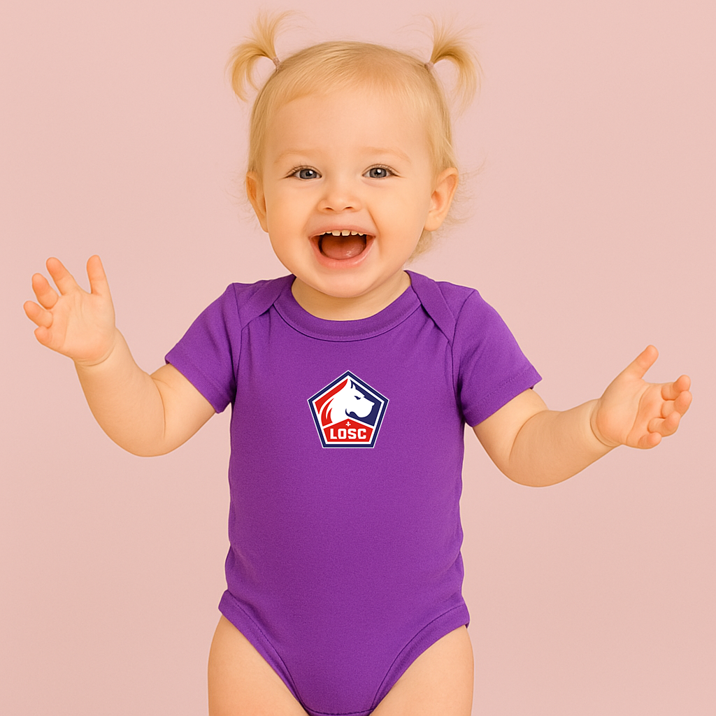Lille Olympique FC Baby Romper Onesie
