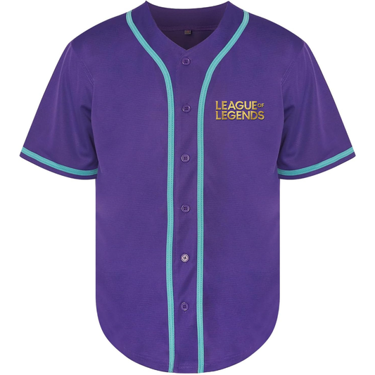 Men's League of Legends Game Baseball Jersey