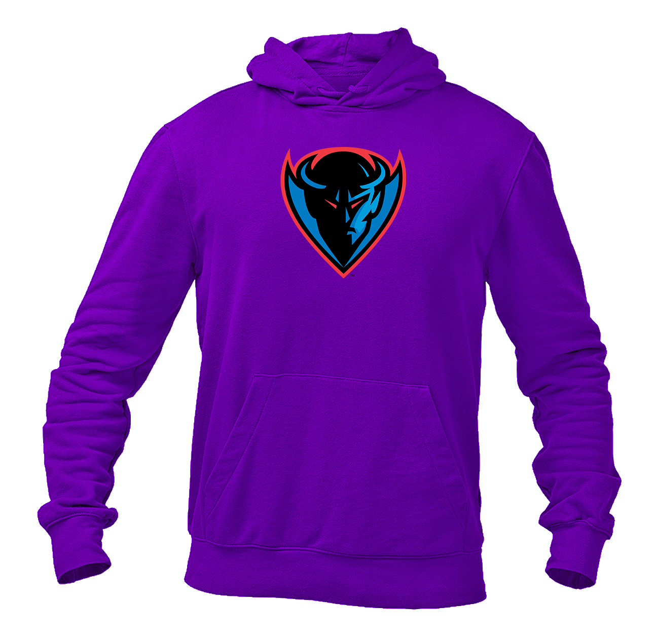 Men's  DePaul Blue Demons Pullover Hoodie