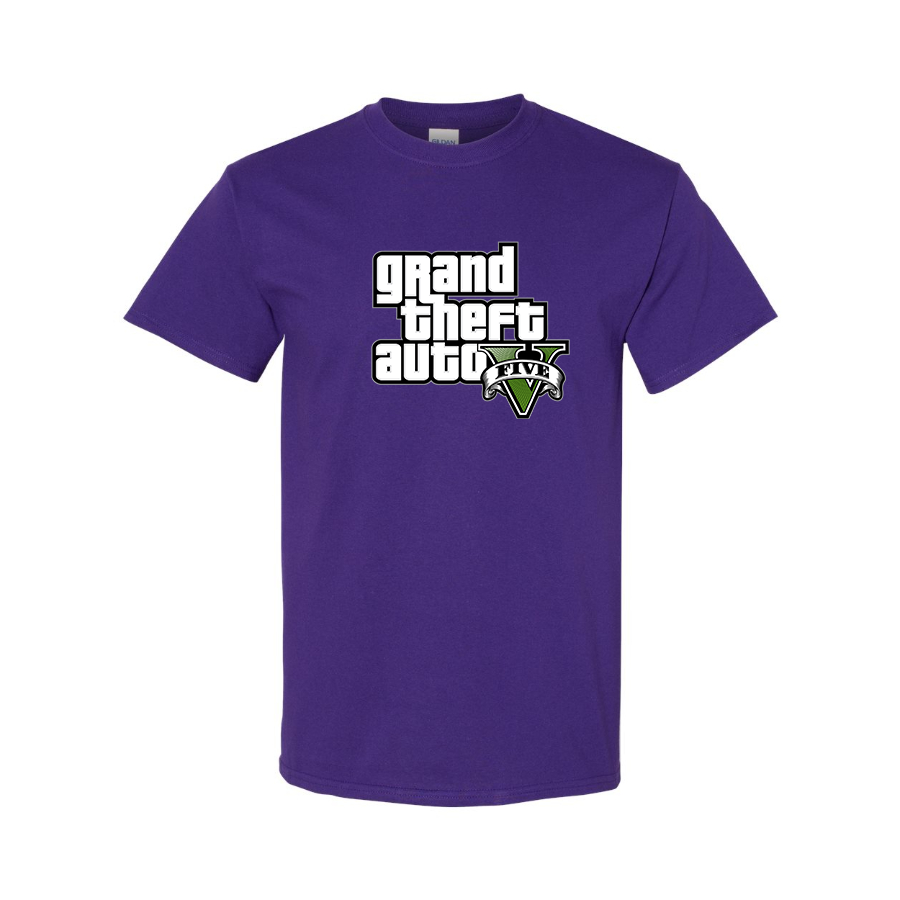 Men's GTA 5 Grand Theft Auto V Cotton T-Shirt Game