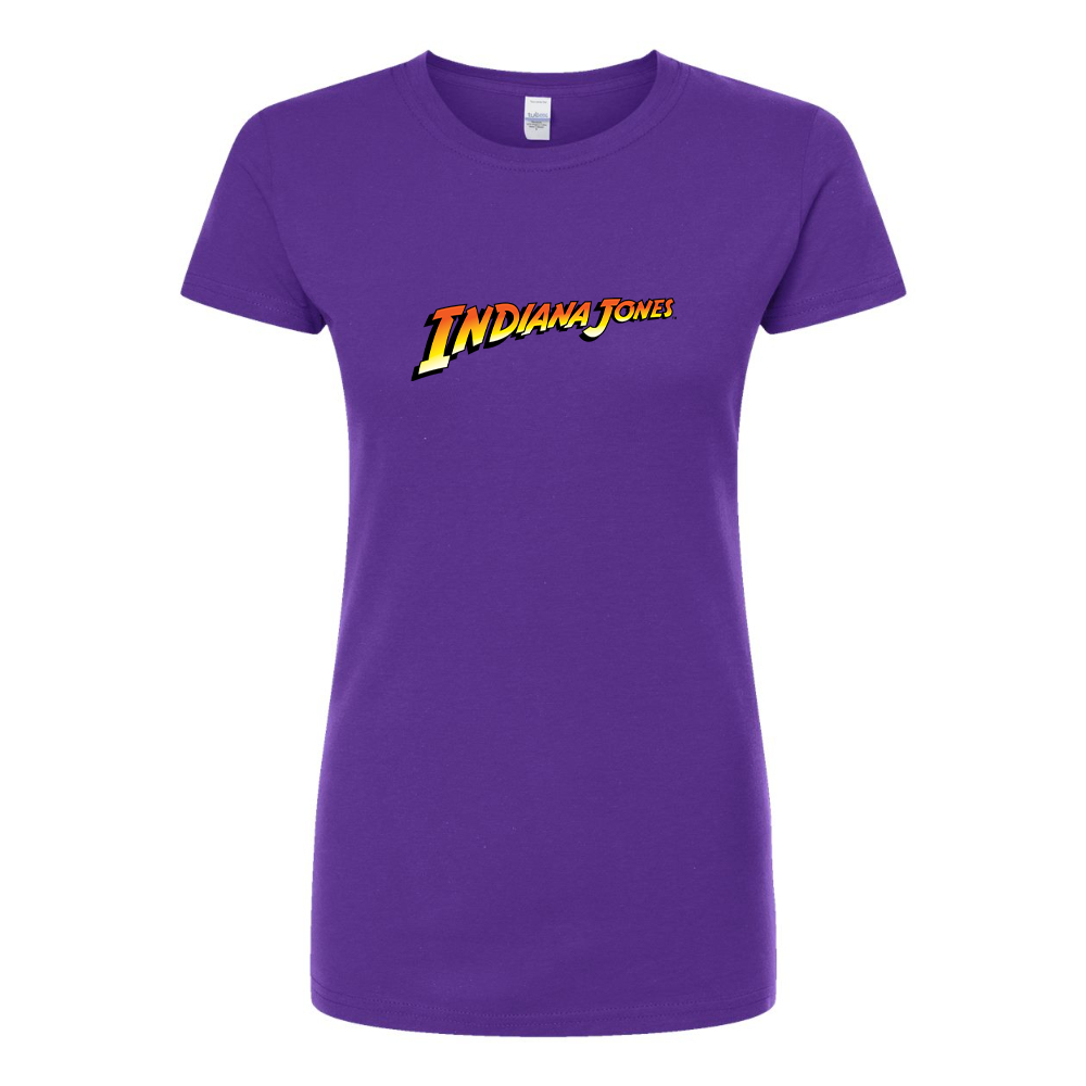 Women’s Indiana Jones Movie Round Neck T-Shirt