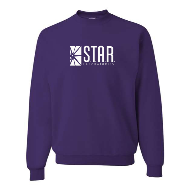 Men's Star Laboratories Star Lab S.T.A.R Movie  Crewneck Sweatshirt
