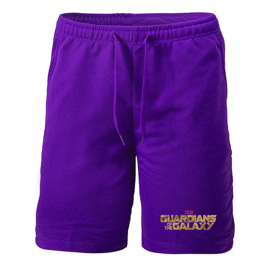 Men's Guardians of the Galaxy Superhero Athletic Fleece Shorts
