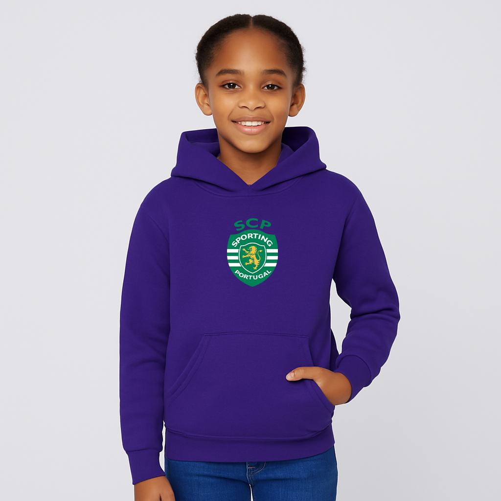 Youth Kids Sporting CP FC Pullover Hoodie