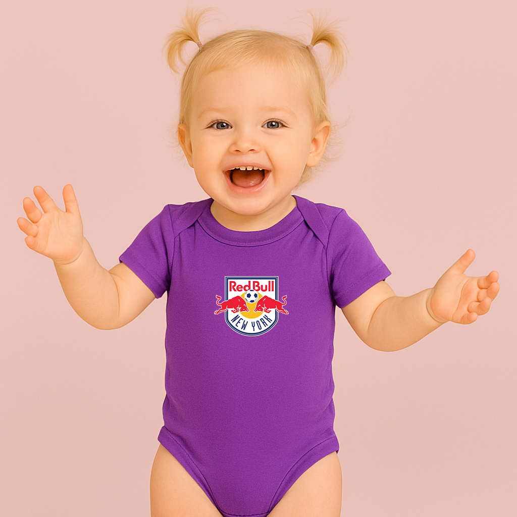 New York Red Bulls FC Baby Romper Onesie