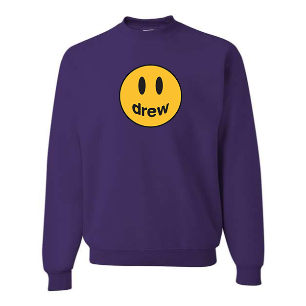 Men's Justin Bieber Drew Music Crewneck Sweatshirt