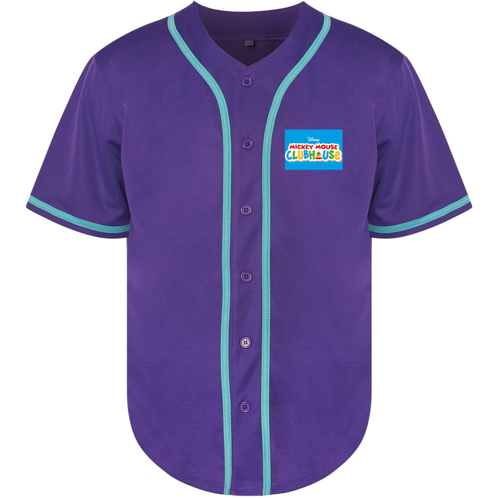 Men's Mickey Mouse ClubHouse Baseball Jersey