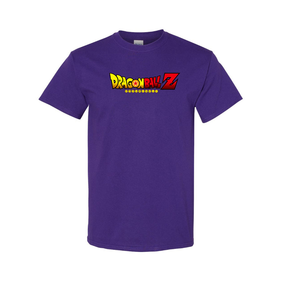 Youth Kids Dragon Ball Z Cartoon Title Cotton T-Shirt