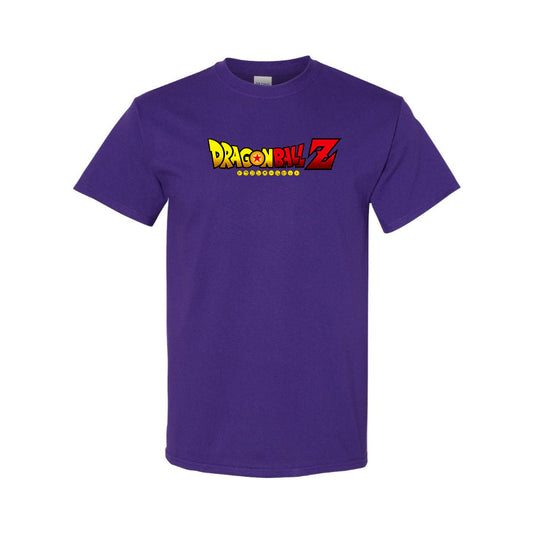 Youth Kids Dragon Ball Z Cartoon Title Cotton T-Shirt