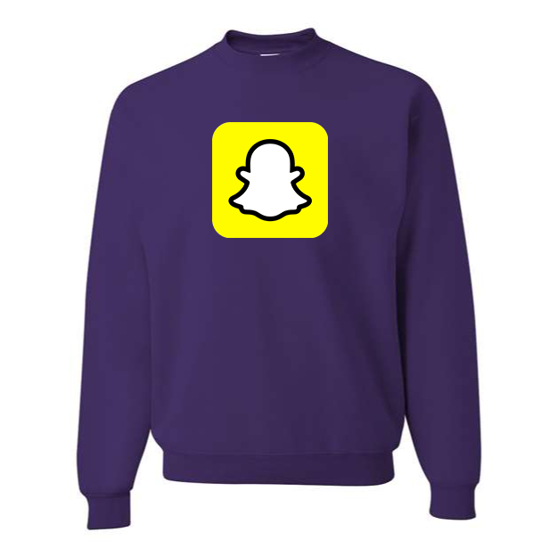 Men's Snapchat Social Crewneck Sweatshirt