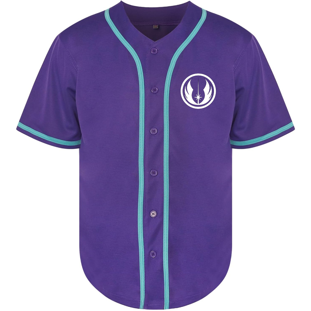 Men's Jedi Star Wars Movie Baseball Jersey