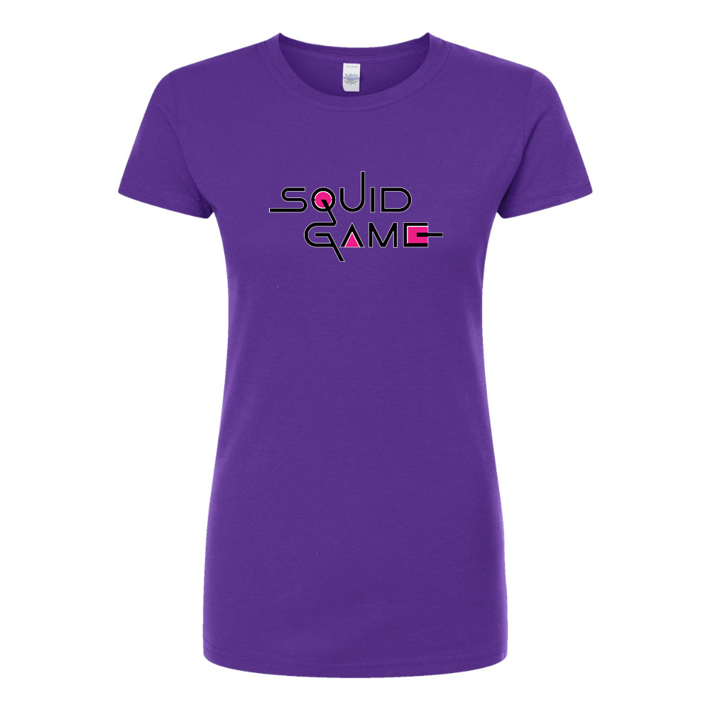 Women's Squid Game Show Round Neck T-Shirt