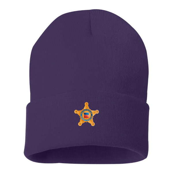 Secret Service Star Logo Beanie Hat