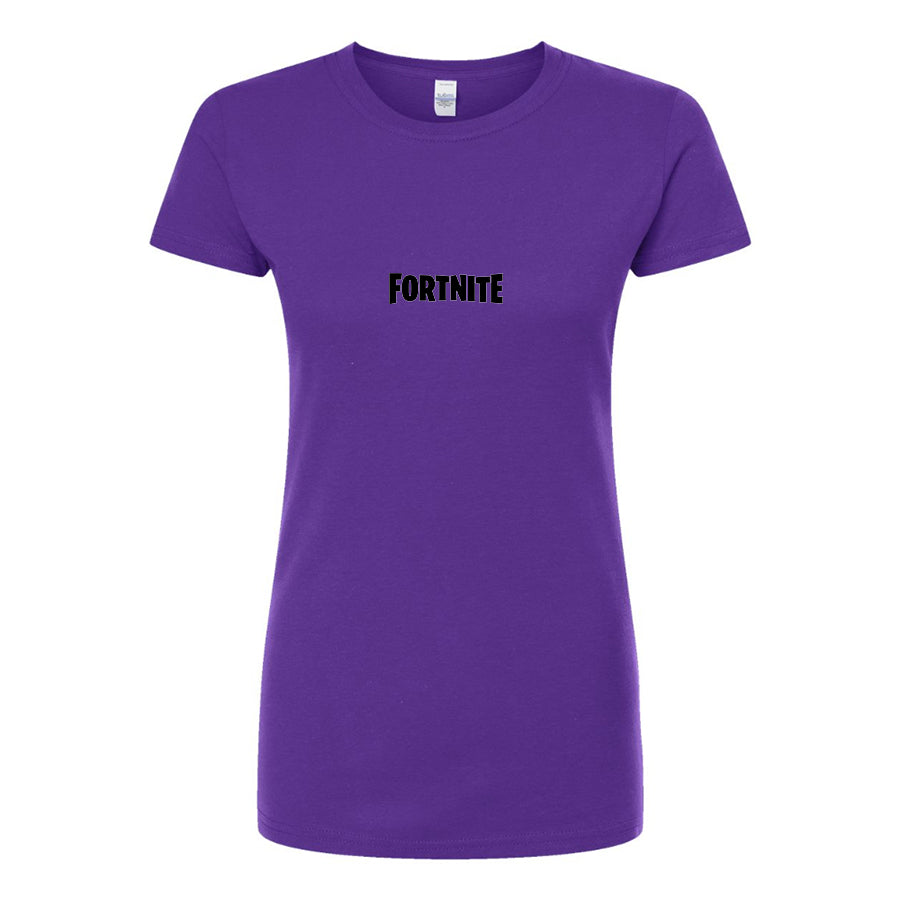 Women's Fortnite Battle Royale GAME Round Neck T-Shirt