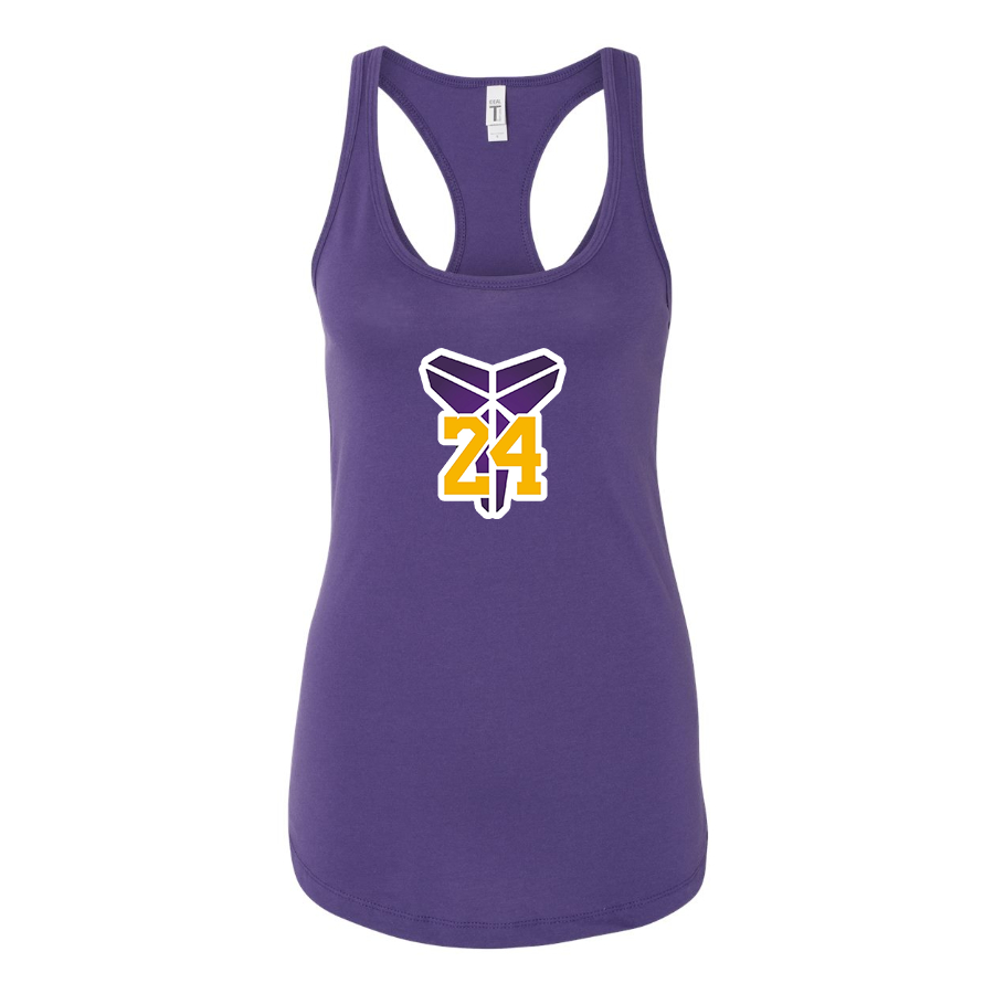 Women's Kobe Bryant Mamba 24 Racerback Tank Top