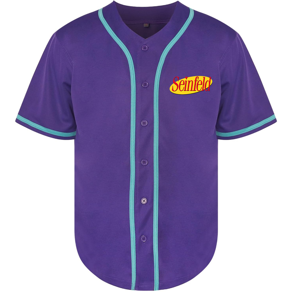 Men's Seinfeld Sitcom Show Baseball Jersey