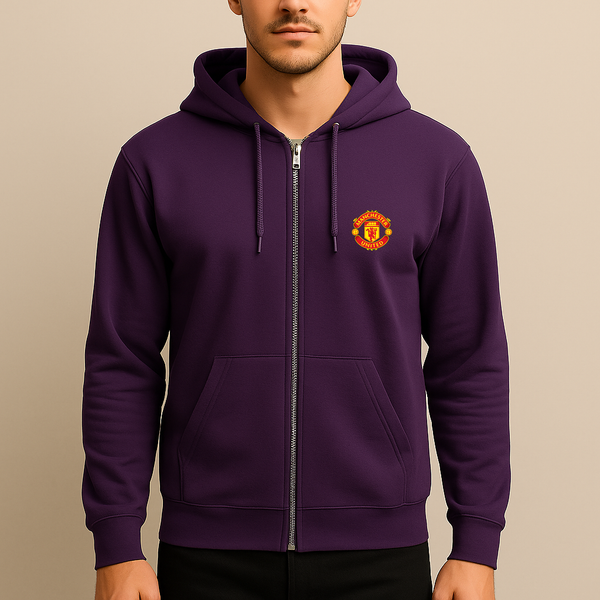Men’s Manchester United Soccer Zipper Hoodie