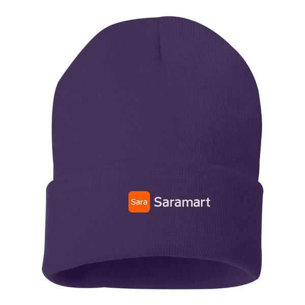 Saramart Logo Beanie Hat