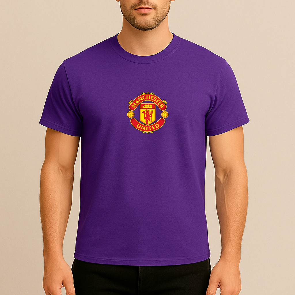 Men’s Manchester United Soccer Cotton T-Shirt