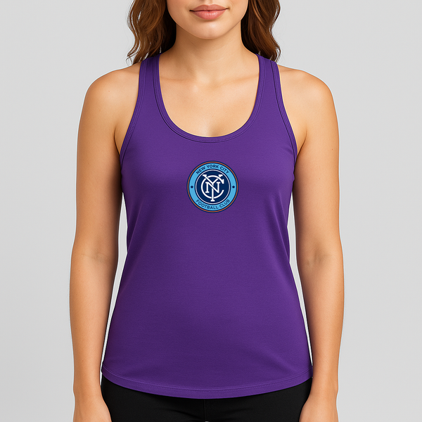 Women's New York City FC Racerback Tank Top