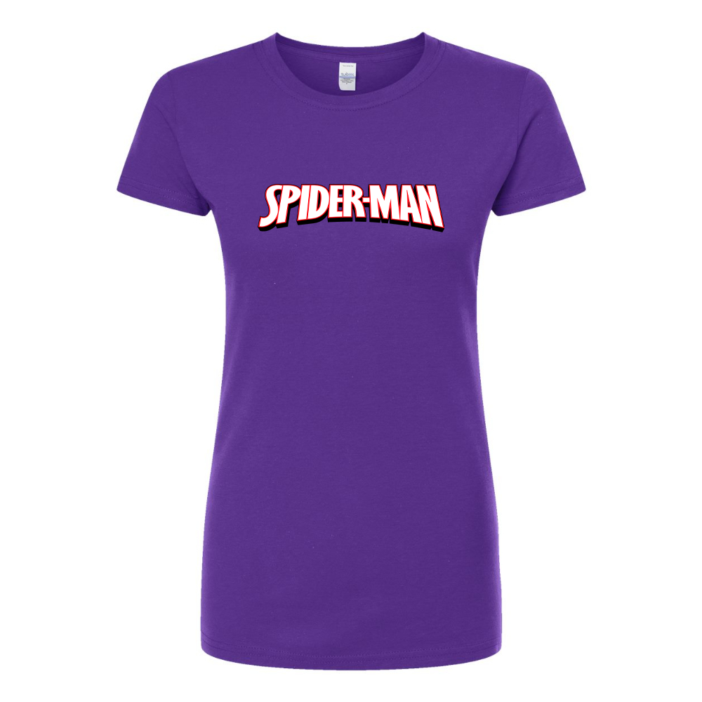 Women's Spider-Man Marvel Comics Superhero Round Neck T-Shirt