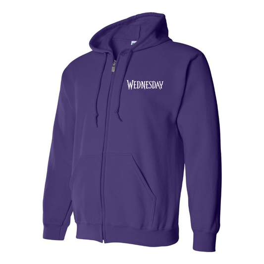 Men's Wednesday Show Zipper Hoodie