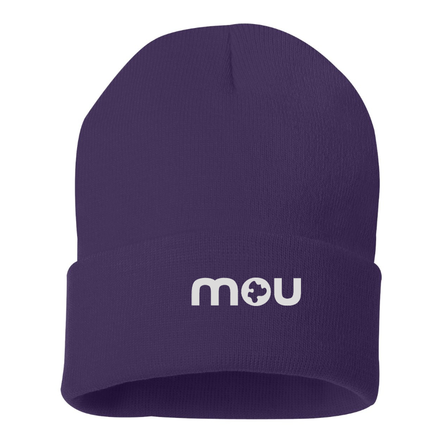 Mou Logo Beanie Hat
