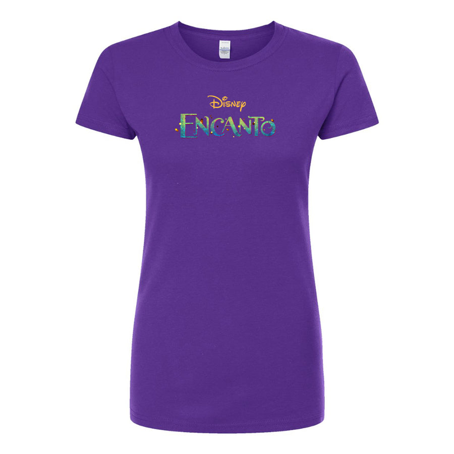 Women's Encanto Disney Cartoon Round Neck T-Shirt