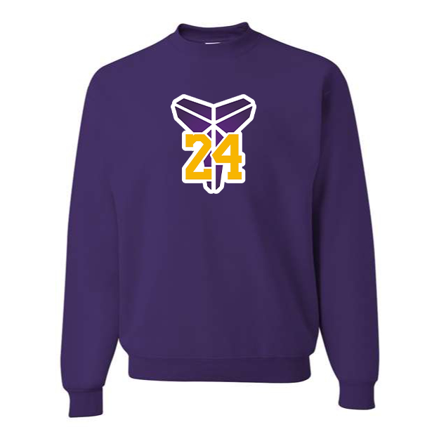 Men's Kobe Bryant Mamba 24 Crewneck Sweatshirt