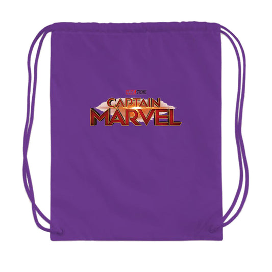 Captain Marvel Superhero  Drawstring Bag