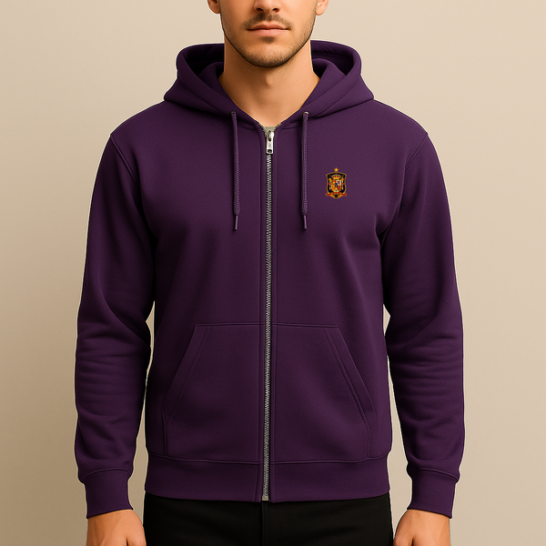 Men's Spain National Soccer Team Zipper Hoodie