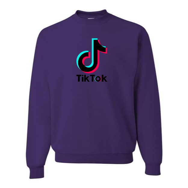 Men's TikTok Social Crewneck Sweatshirt