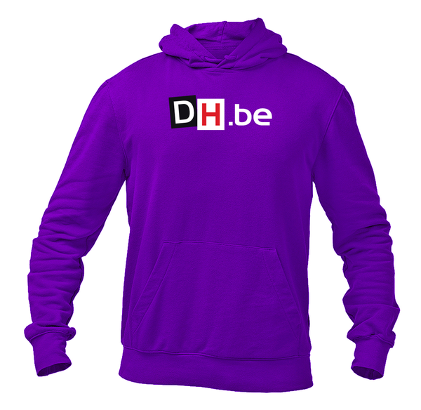 Men's DH Derniere Heure Logo  Pullover Hoodie