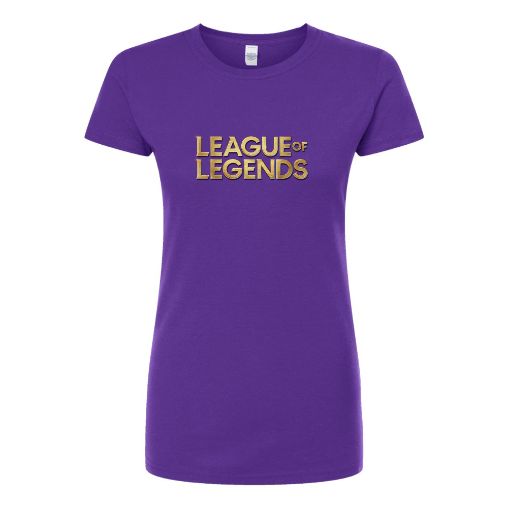 Women's League of Legends Game Round Neck T-Shirt