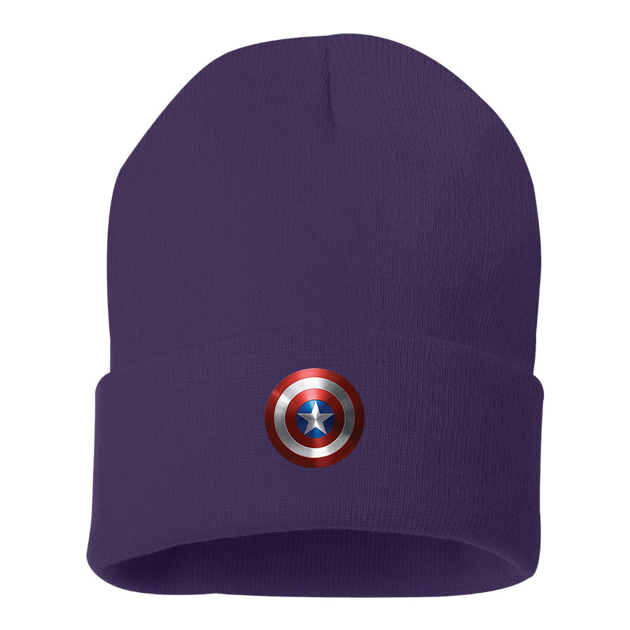 Captain America Superhero Beanie Hat
