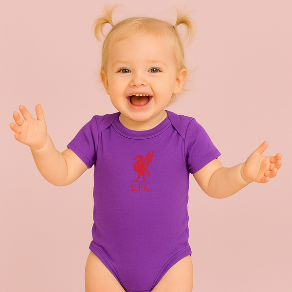 Baby Liverpool L.F.C. Soccer Romper Onesie