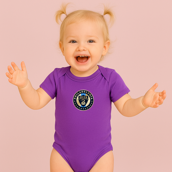 Philadelphia Union FC Baby Romper Onesie