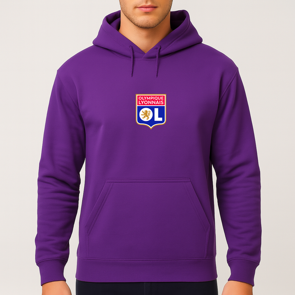 Men's Olympique Lyonnais FC Pullover Hoodie