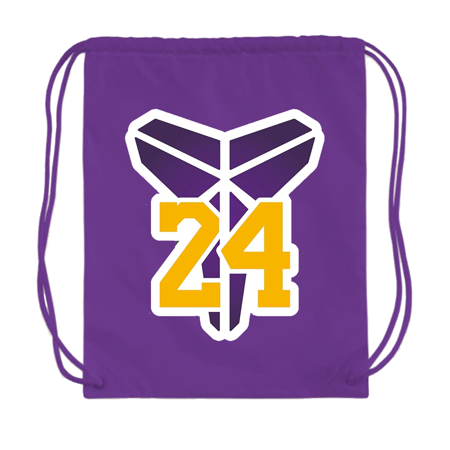 Kobe Bryant Mamba 24 Drawstring Bag