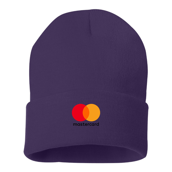 Mastercard Logo Beanie Hat