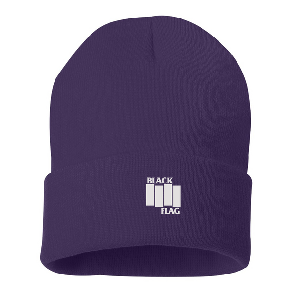 Black Flag Logo Beanie Hat