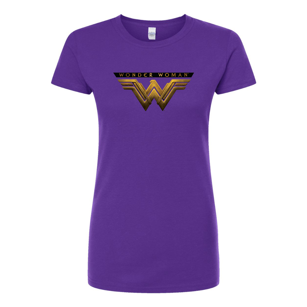 Women's Wonder Woman DC Superhero Round Neck T-Shirt